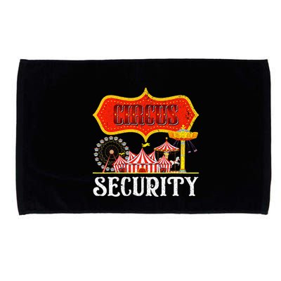 Circus Security Carnival Costume Carny Event Staff Circus Microfiber Hand Towel