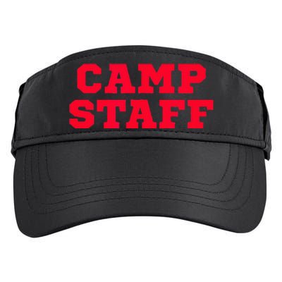 Camp Staff Adult Drive Performance Visor