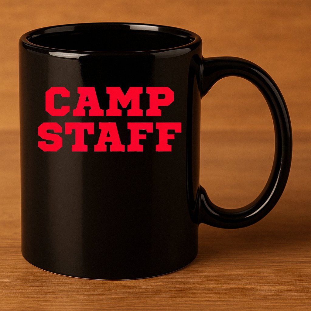 Camp Staff 11oz C Handle Ceramic Mug