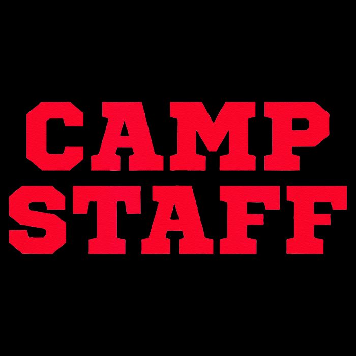 Camp Staff Flat Bill Trucker Hat