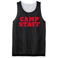 Camp Staff Mesh Reversible Basketball Jersey Tank