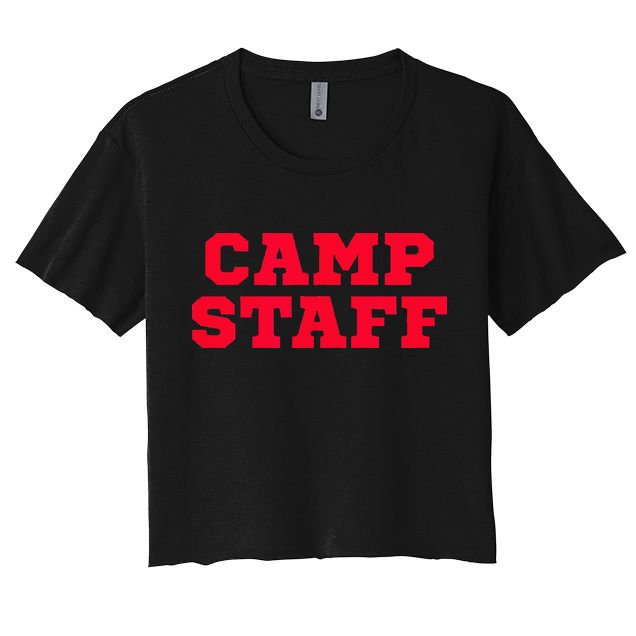 Camp Staff Crop Top