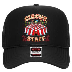 Circus Staff Circus Themed Party High Crown Mesh Back Trucker Hat