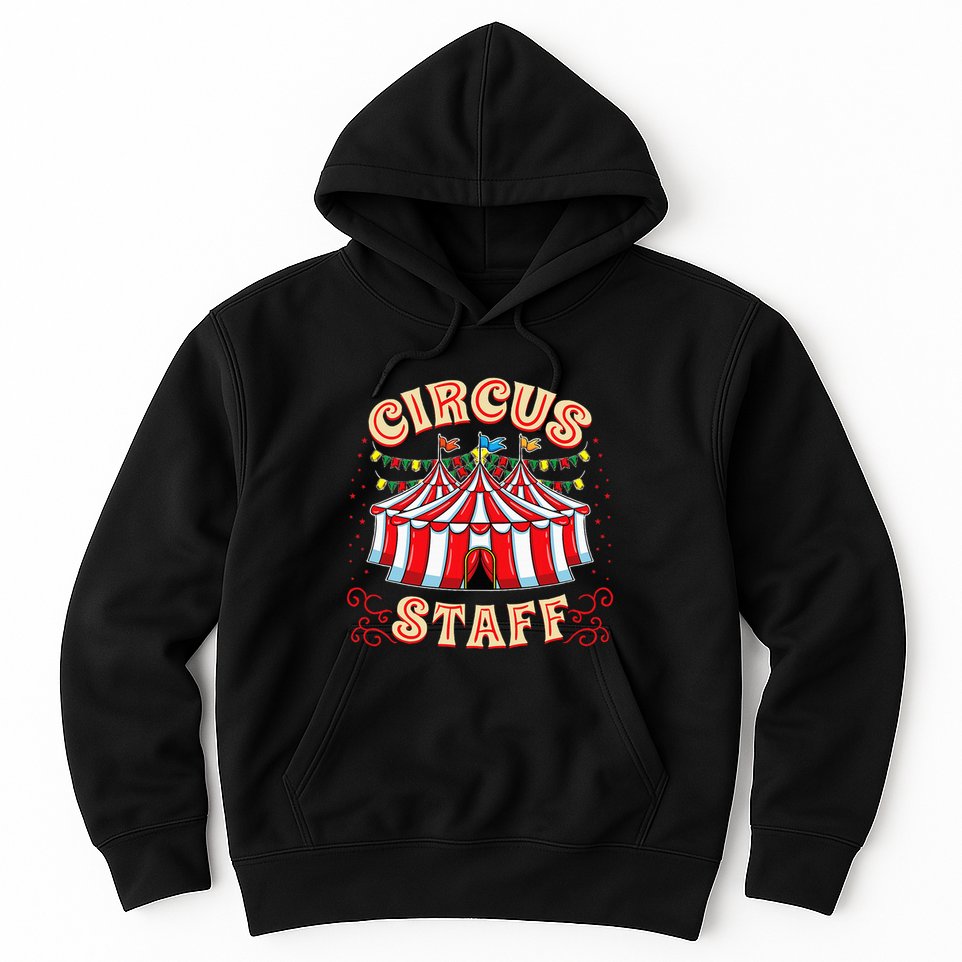 Circus Staff Circus Themed Party Hoodie