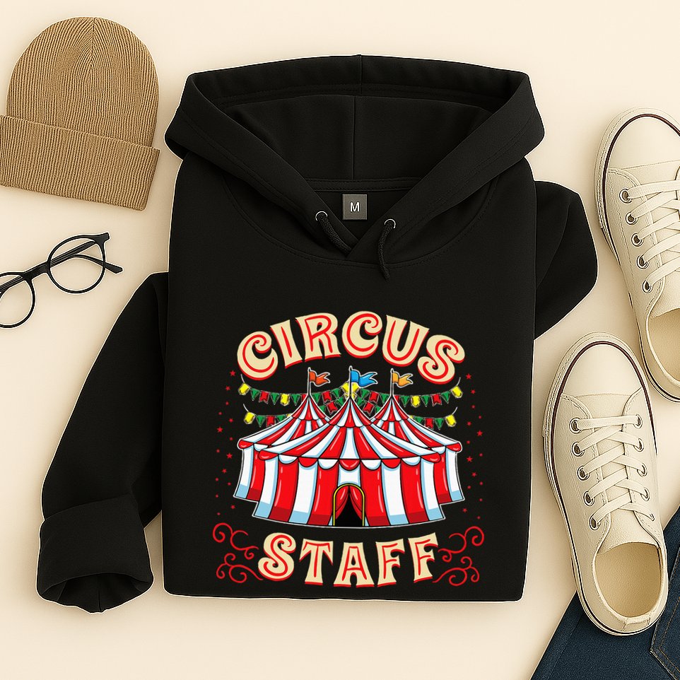 Circus Staff Circus Themed Party Hoodie