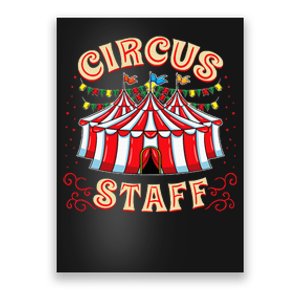 Circus Staff Circus Themed Party Poster