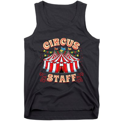 Circus Staff Circus Themed Party Tank Top
