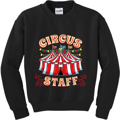 Circus Staff Circus Themed Party Kids Sweatshirt