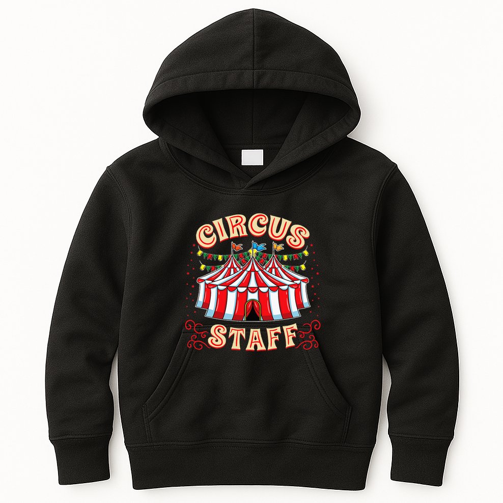Circus Staff Circus Themed Party Kids Hoodie