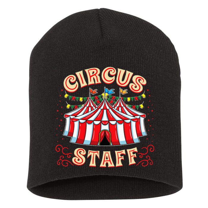 Circus Staff Circus Themed Party Short Acrylic Beanie