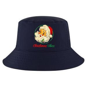 Christmas Santa Claus Face Funny Old Fashioned Cool Comfort Performance Bucket Hat