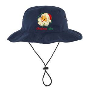 Christmas Santa Claus Face Funny Old Fashioned Legacy Cool Fit Booney Bucket Hat