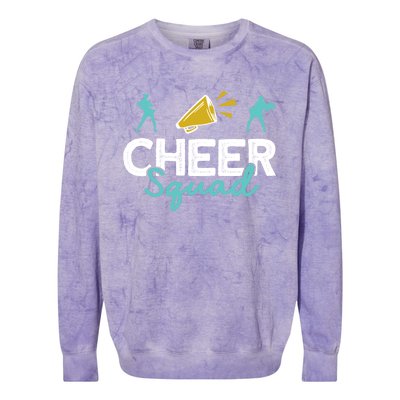 Cheer Squad Cheerleading Cheerleader Cute Gift Colorblast Crewneck Sweatshirt