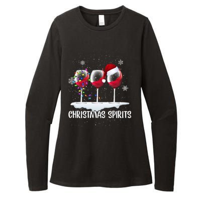 Christmas Spirits Womens CVC Long Sleeve Shirt