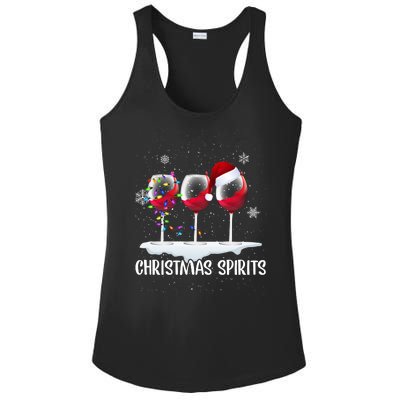 Christmas Spirits Ladies PosiCharge Competitor Racerback Tank