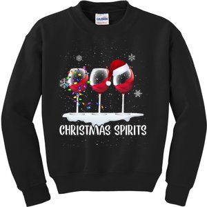 Christmas Spirits Kids Sweatshirt