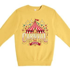 Carnival Staff Circus Matching Premium Crewneck Sweatshirt