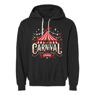 Carnival Staff Circus Matching Garment-Dyed Fleece Hoodie