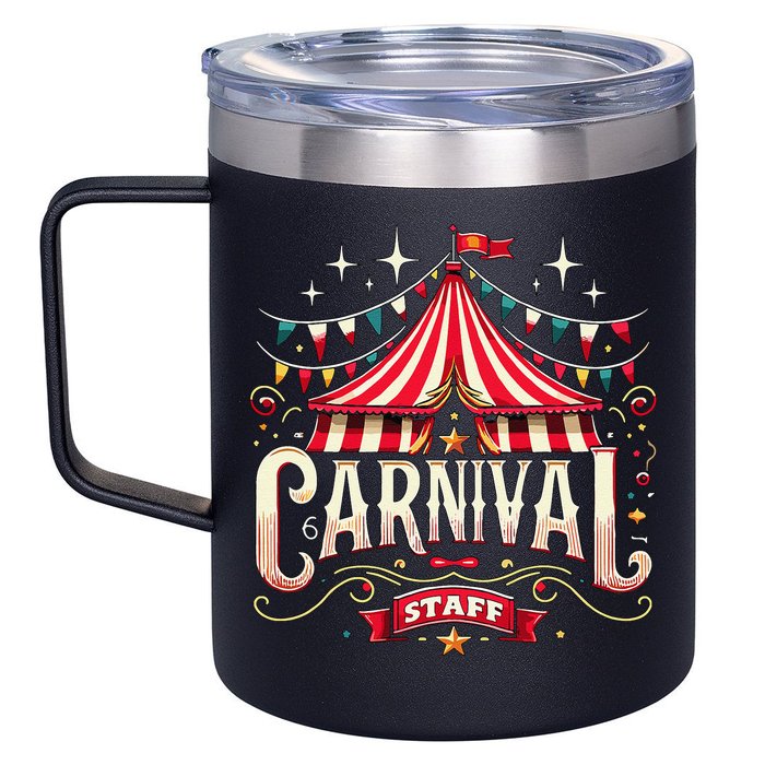 Carnival Staff Circus Matching 12oz Stainless Steel Coffee Mug