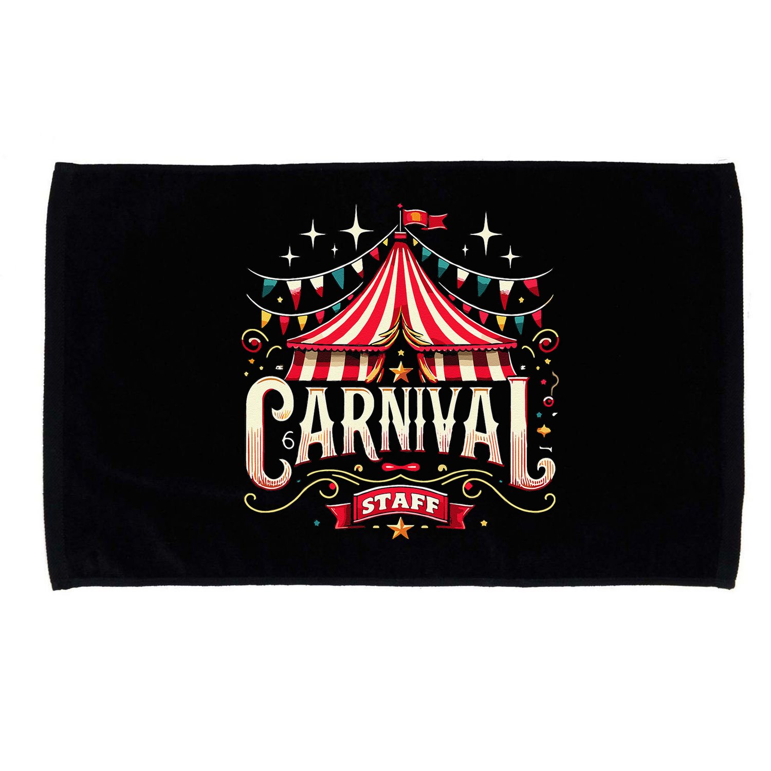 Carnival Staff Circus Matching Microfiber Hand Towel