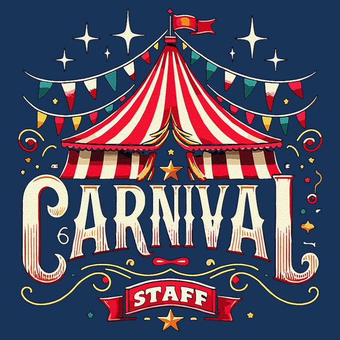 Carnival Staff Circus Matching Button