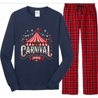 Carnival Staff Circus Matching Long Sleeve Pajama Set