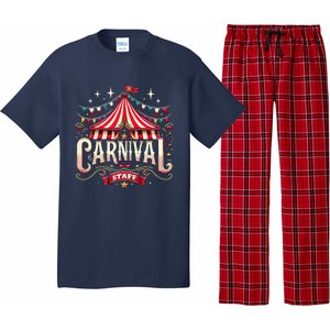 Carnival Staff Circus Matching Pajama Set