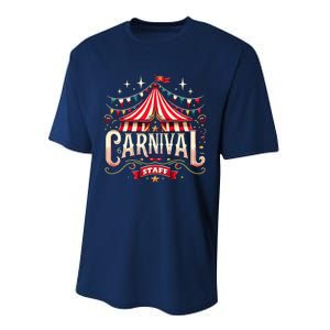 Carnival Staff Circus Matching Performance Sprint T-Shirt