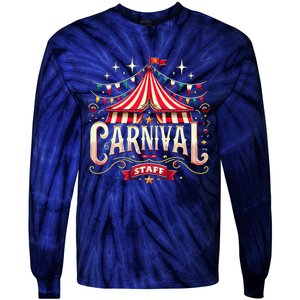 Carnival Staff Circus Matching Tie-Dye Long Sleeve Shirt