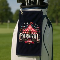 Carnival Staff Circus Matching Golf Towel