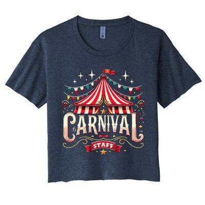 Carnival Staff Circus Matching Crop Top