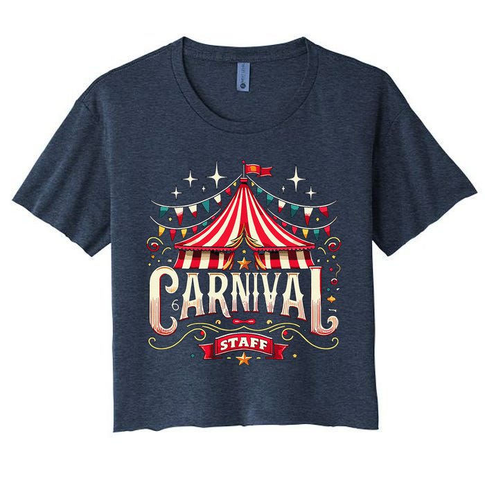 Carnival Staff Circus Matching Crop Top