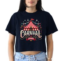 Carnival Staff Circus Matching Crop Top