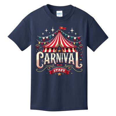 Carnival Staff Circus Matching Kids T-Shirt