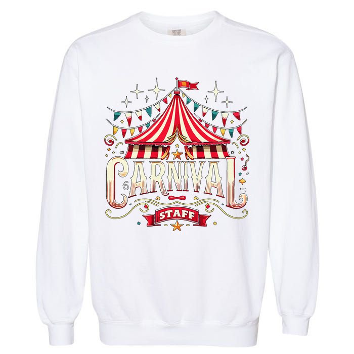 Carnival Staff Circus Matching Garment-Dyed Sweatshirt