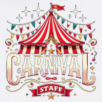 Carnival Staff Circus Matching Garment-Dyed Sweatshirt