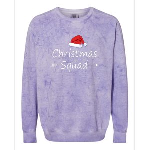 Christmas Squad Colorblast Crewneck Sweatshirt