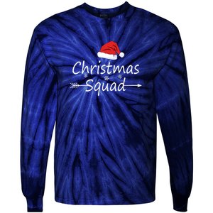 Christmas Squad Tie-Dye Long Sleeve Shirt