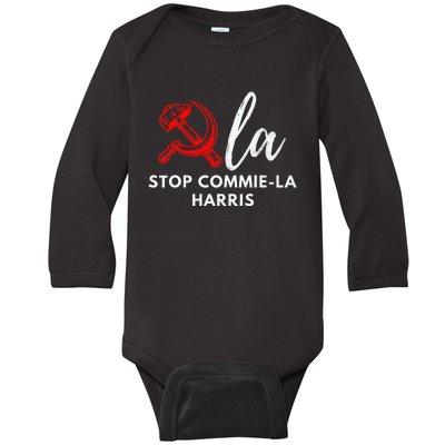 Commiela Stop Commiela Harris Stop Kamala Baby Long Sleeve Bodysuit