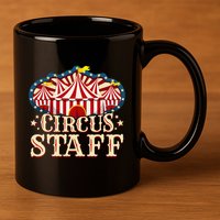 Circus Staff Circus Party 11oz C Handle Ceramic Mug