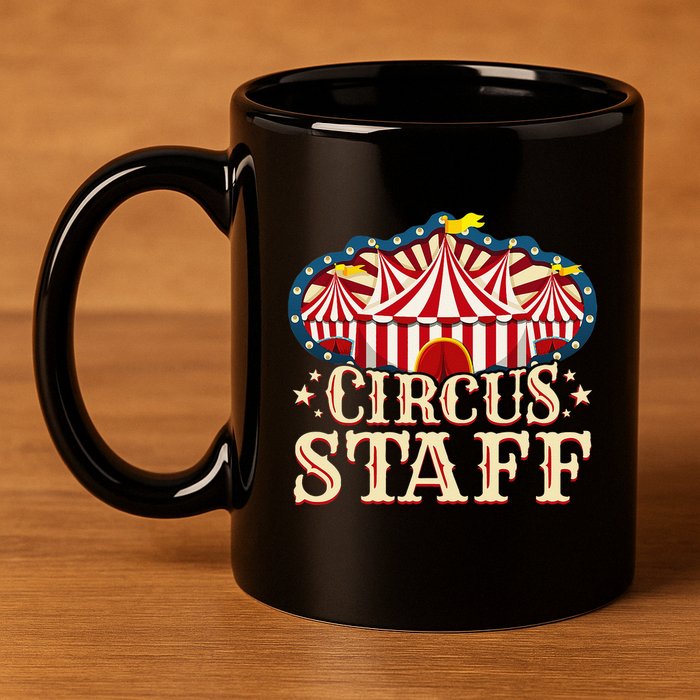 Circus Staff Circus Party 11oz C Handle Ceramic Mug