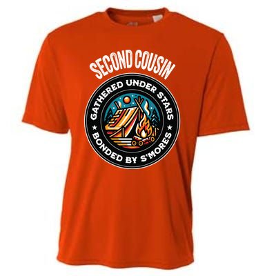 Cute Second Cousin Family Matching Camping Gift Cooling Performance Crew T-Shirt