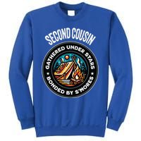 Cute Second Cousin Family Matching Camping Gift Sweatshirt