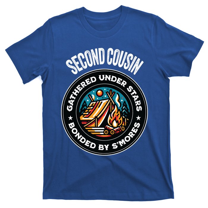 Cute Second Cousin Family Matching Camping Gift T-Shirt