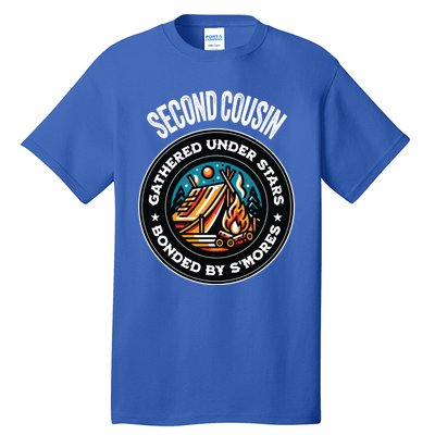 Cute Second Cousin Family Matching Camping Gift Tall T-Shirt