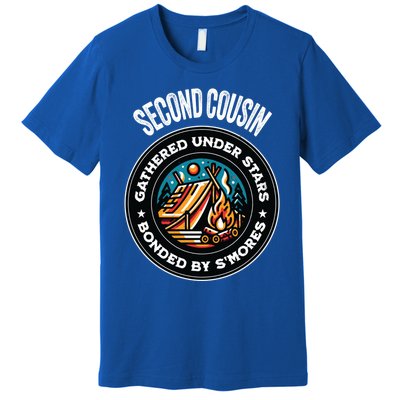 Cute Second Cousin Family Matching Camping Gift Premium T-Shirt