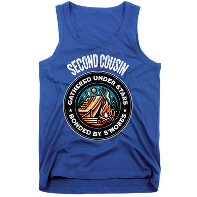 Cute Second Cousin Family Matching Camping Gift Tank Top