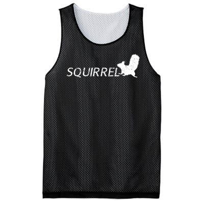 Cute Squirrel Mesh Reversible Basketball Jersey Tank