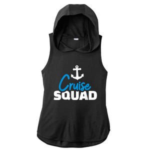 Cruise Squad Ladies PosiCharge Tri-Blend Wicking Draft Hoodie Tank