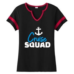 Cruise Squad Ladies Halftime Notch Neck Tee